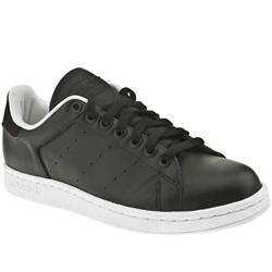 Adidas Male Stan Smith Leather Upper in Black and White