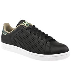 Adidas Male Stan Smith Too Leather Upper in Black
