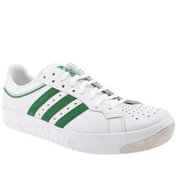Adidas Male Tennis Royal Leather Upper in White and Green