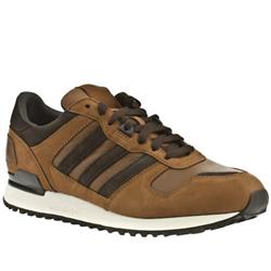 Male Zx 700 Suede Upper in Brown and Black