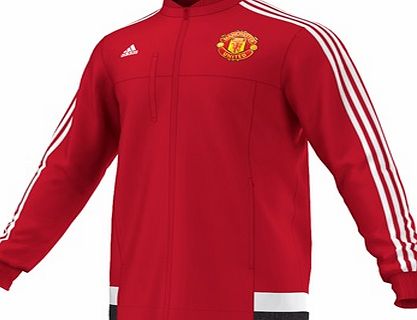 Adidas Manchester United Anthem Jacket Red AC1927