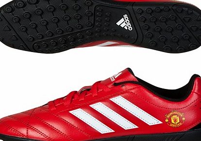 Adidas Manchester United Astroturf Trainers - Kids Red