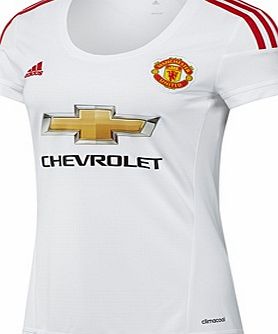 Adidas Manchester United Away Shirt 2015/16 - Womens