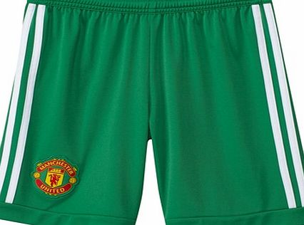 Adidas Manchester United Home Goalkeeper Shorts 2015/16