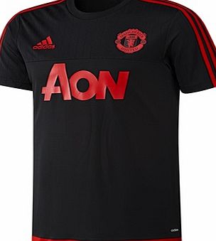 Adidas Manchester United Training Jersey Black AI7481