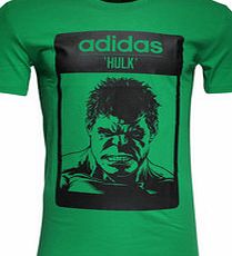 Adidas Marvel Hulk Graphic T-Shirt