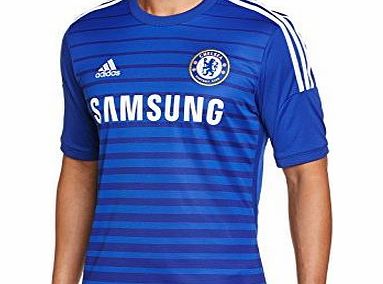 adidas Men Chelsea FC Home Replica Player Jersey - Cheblu/Corblu/White, X-Large