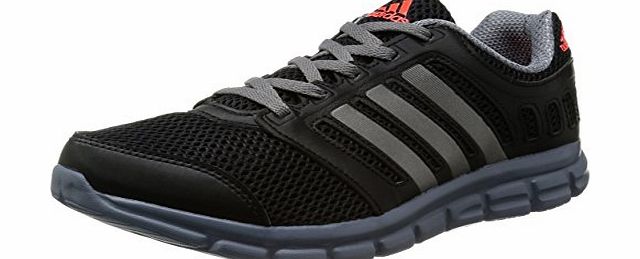 adidas Mens adidas Mens Breeze Running Shoes in Black - UK 11