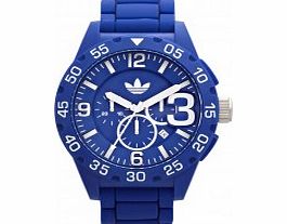 Adidas Mens Blue Newburgh Chronograph Watch