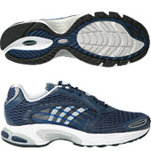 Adidas Mens Clima Dialect - Carbon Blue/Metallic Silver/White.