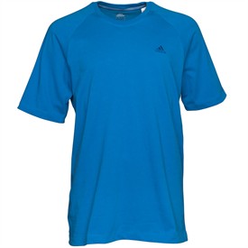 adidas Mens Essentials T-Shirt Blue