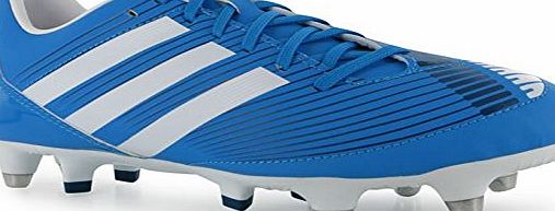 adidas Mens Incurza TRX Rugby Boots Training Shoes Metal Tip Studs Lace Up Blue/White UK 6