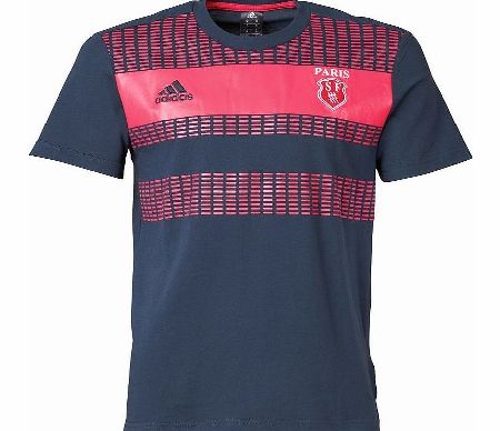 Adidas Mens SFR Stade Francais T-Shirt