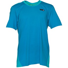adidas Mens Summer T-Shirt Sharp Blue