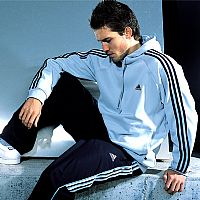 Adidas Mens Three Stripe Athletic Pants