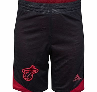 Adidas Miami Heat Winter Hoops Reversible Shorts -