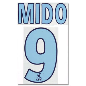 Adidas Mido 9 03-04 Marseille Home Official Name and