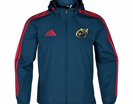 Adidas Munster Training All Weather Jacket - Sub Blue