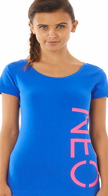 adidas Neo Womens Logo T-Shirt Satellite