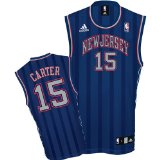 Adidas New Jersey Nets Navy #15 Vince Carter NBA Jersey Medium