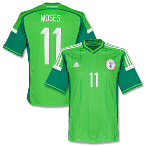 Nigeria Home Moses Shirt 2014 2015