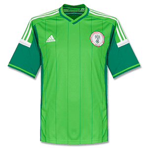 Adidas Nigeria Home Shirt 2014 2015