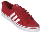 Adidas Nizza Lo Red Material Trainers