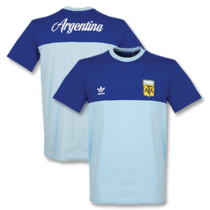 Adidas Originals Argentina T-Shirt - Sky Blue