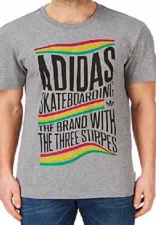 Adidas Originals Mens adidas originals Rasta Wave T-shirt - Core