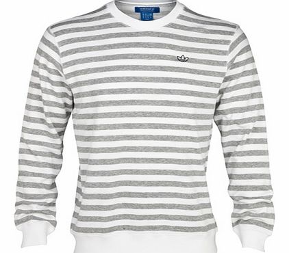 Originals Stripe Crew Sweatshirt - Medium