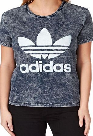 Adidas Originals Womens adidas originals Denim T-shirt - Mid