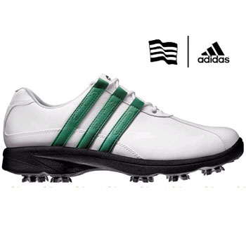 adidas Player Comfort Golf Shoes White/Green