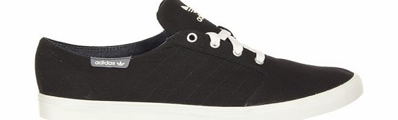 Adidas Plimsole 2 Black/White Canvas Shoes