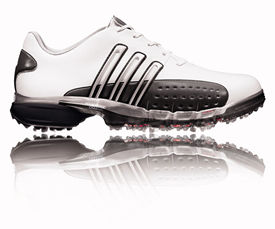 Powerband Golf Shoe White/Metallic Silver/Black