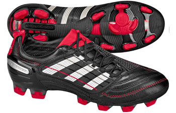 Predator X AG Football Boots Black/Red/White