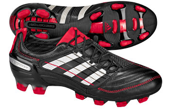 Predator X FG Football Boots Black/Red/White
