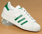 Adidas Pro Lawn White/Green Leather Trainer