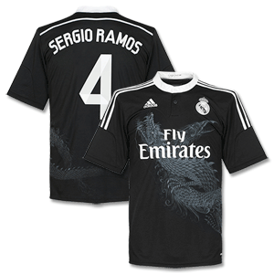 Adidas Real Madrid 3rd Sergio Ramos Shirt 2014 2015