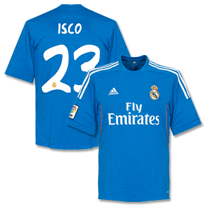Adidas Real Madrid Away Isco Shirt 2013 2014