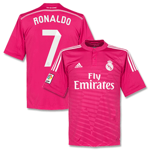 Adidas Real Madrid Away Ronaldo Shirt 2014 2015