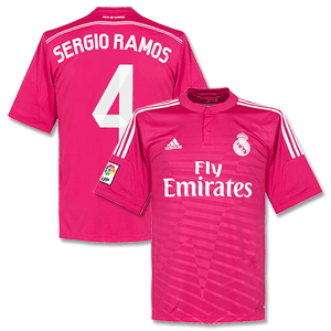 Adidas Real Madrid Away Sergio Ramos Shirt 2014 2015