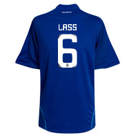 Real Madrid Away Shirt 2008/09 with Lass 6