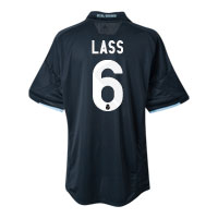 Adidas Real Madrid Away Shirt 2009/10 with Lass 10