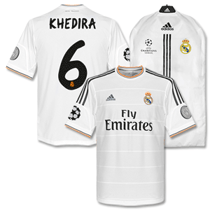 Adidas Real Madrid Home Champions League Khedira Shirt