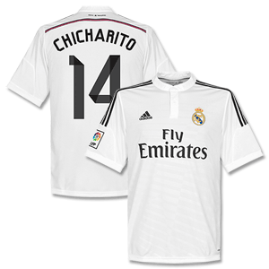Adidas Real Madrid Home Chicharito Shirt 2014 2015