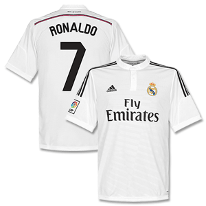 Adidas Real Madrid Home Ronaldo No.7 Kids Shirt 2014