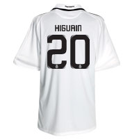 Adidas Real Madrid Home Shirt 2008/09 - Higuain 20.