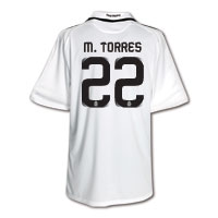 Adidas Real Madrid Home Shirt 2008/09 - M.Torres 22.