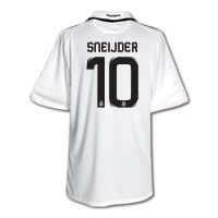 Adidas Real Madrid Home Shirt 2008/09 with Sneijder 10.