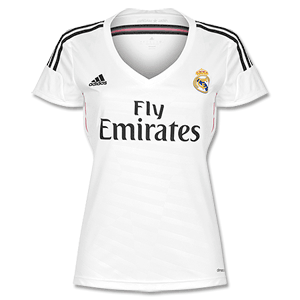 Real Madrid Home Womens Shirt 2014 2015
